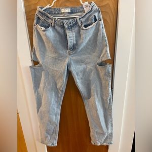 Abercrombie Jeans (SIZE 31 Long with slits on side)
